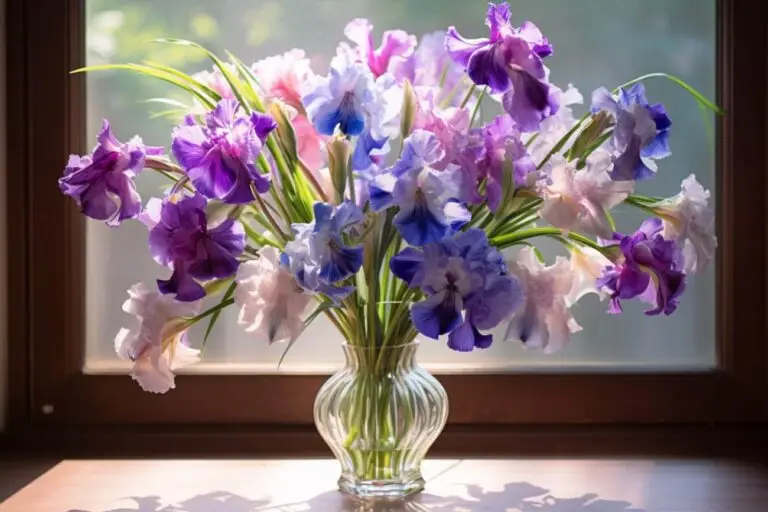 Buchet irisi: eleganta florala redefinita