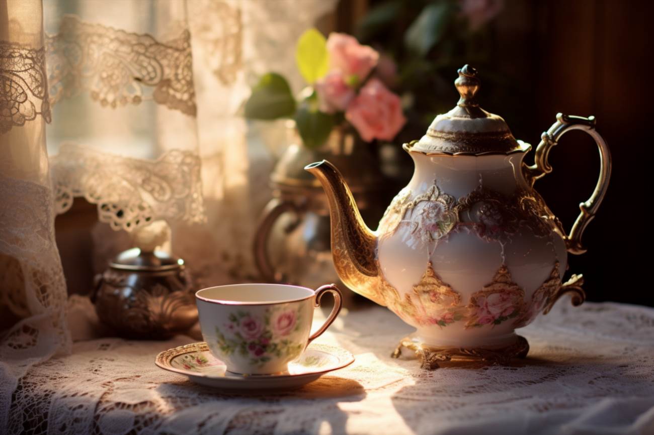 Ceainic vintage: eleganță și istorie într-o cană