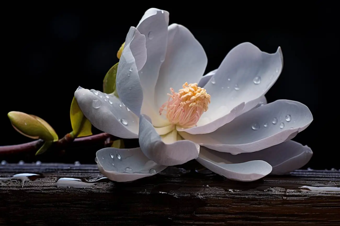 Magnolia black tulip: beauty in bloom
